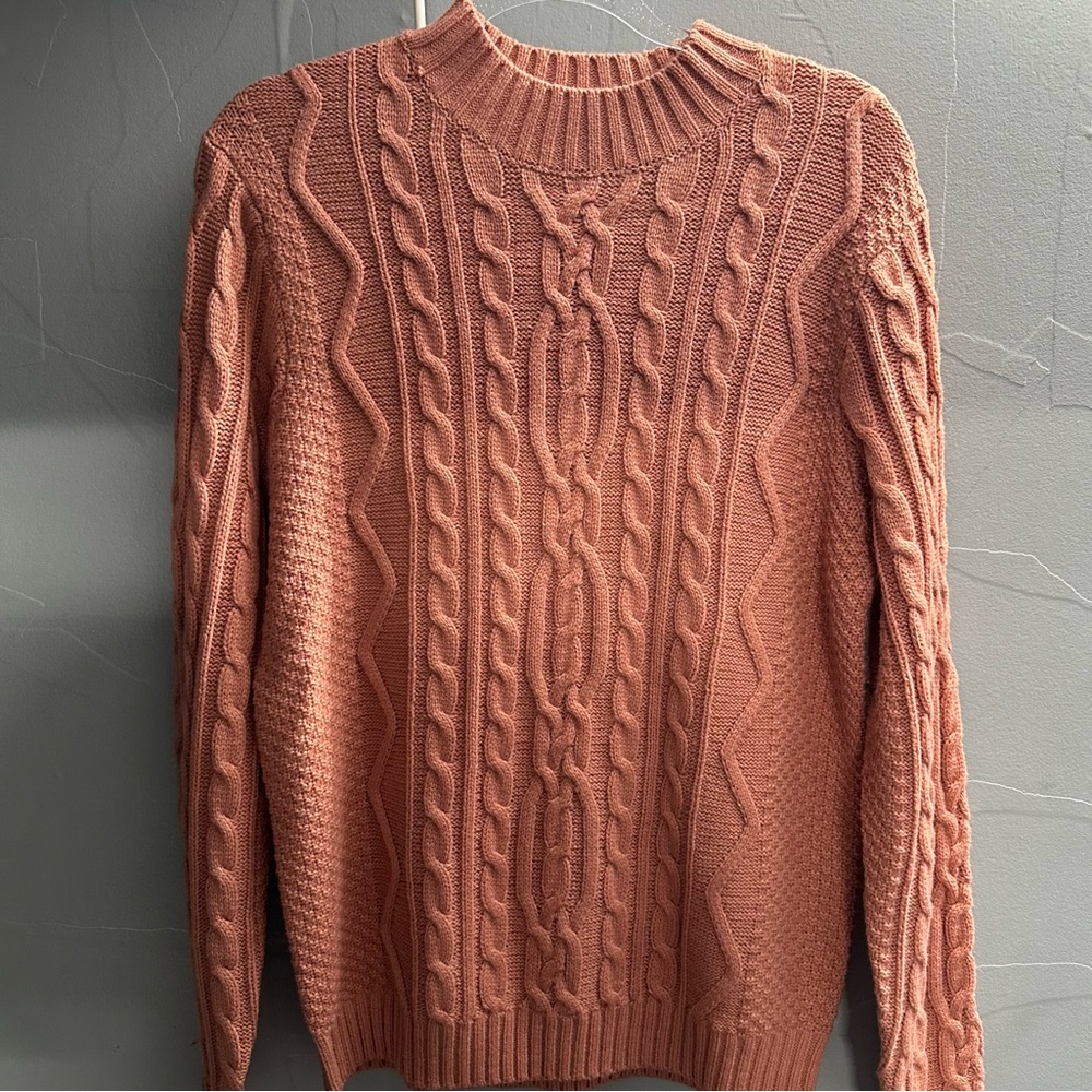 ASOS Crewneck Sweater Cable Knit